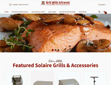 Tablet Screenshot of grillwithinfrared.com